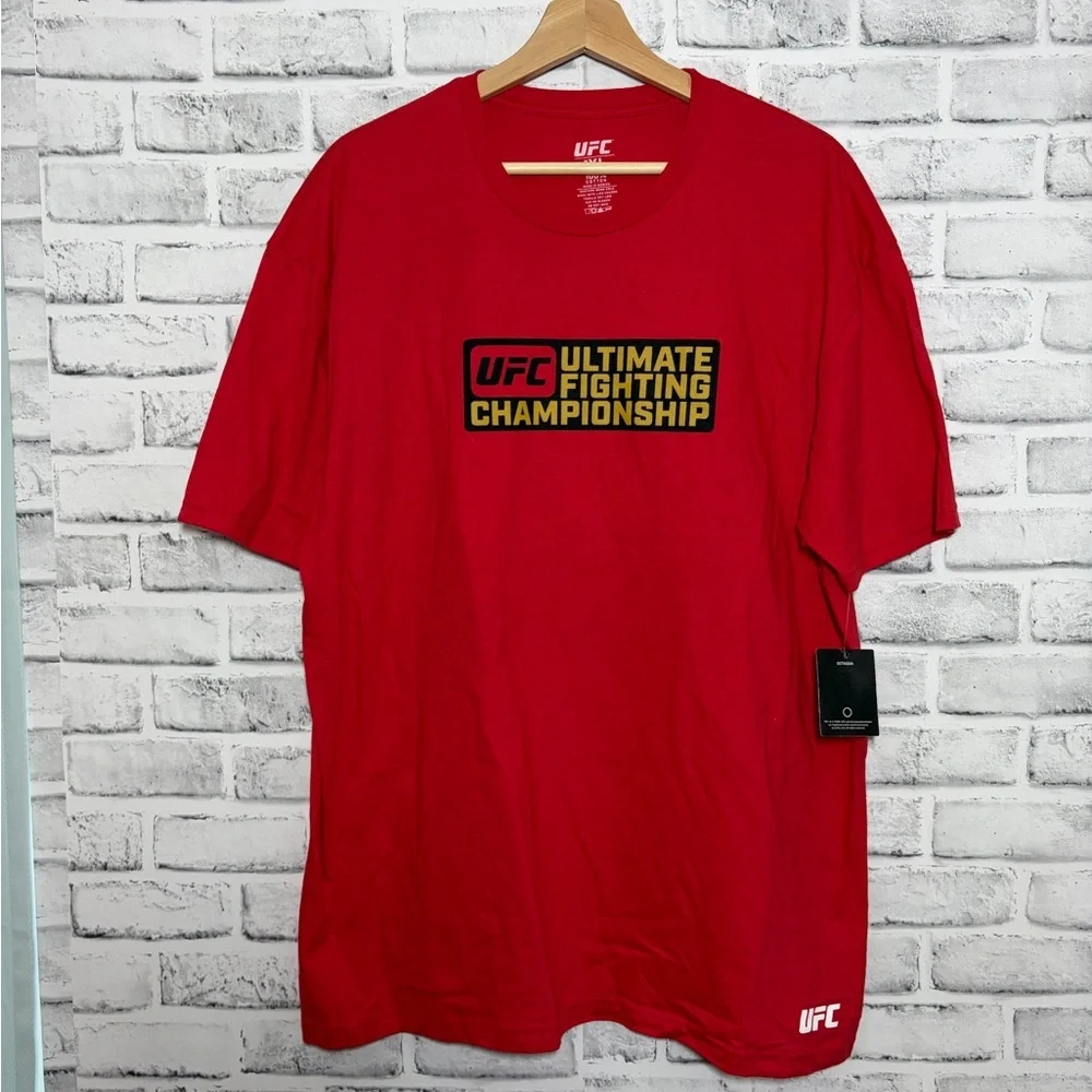 UFC Red and Yellow Championship Tee